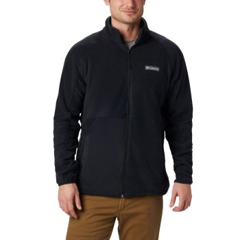 Columbia Basin Trail Full Zip Fleece Big, Chamarras Negros Para Hombre | 238490-BKH